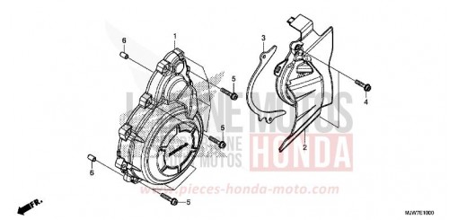COUVERCLE DE GENERATEUR C.A. CB500FAG de 2016